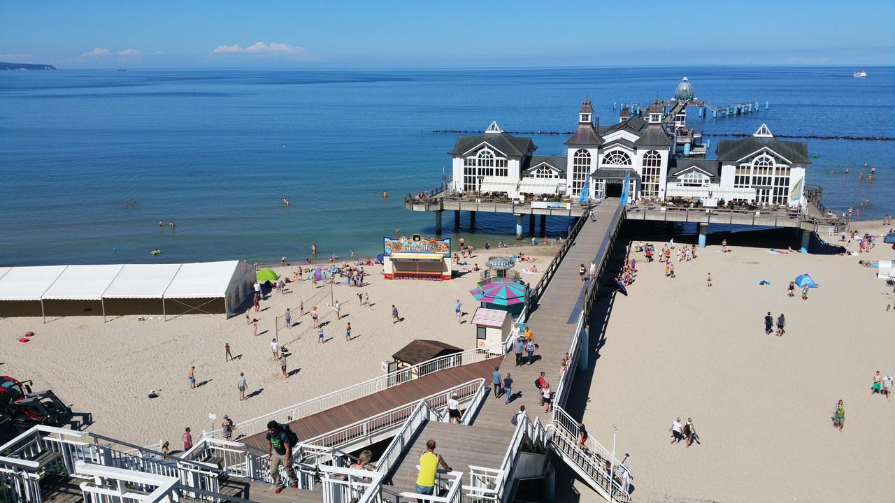 2 Raum Wohnung Morgensonne Mit Balkon Sellin  Luaran gambar